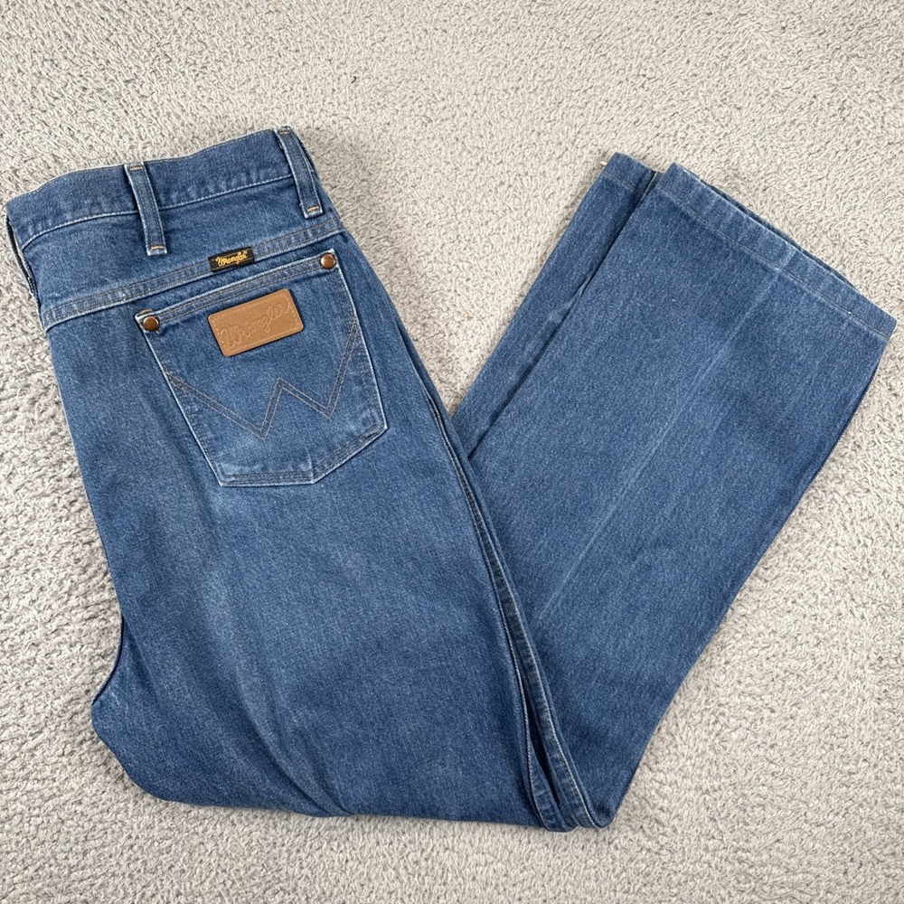 Wrangler 936DEN Jeans Mens 38x32‎ (36x28) Cowboy Cut Slim Fit